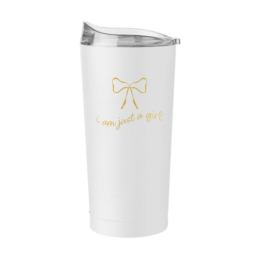 Just A Girl Just A Girl 20oz Powder Coat Tumbler - Logo Brands - Flyclothing LLC