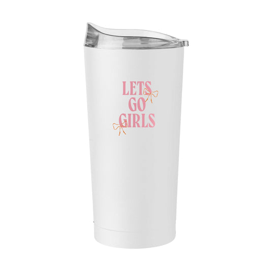 Just A Girl Lets Go Girls 20oz Powder Coat Tumbler - Logo Brands - Flyclothing LLC