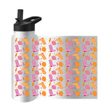 Just A Girl 34oz Disco Cowgirl Pattern Quencher Bottle - Logo Brands - Flyclothing LLC