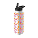Just A Girl 34oz Disco Cowgirl Pattern Quencher Bottle - Logo Brands - Flyclothing LLC
