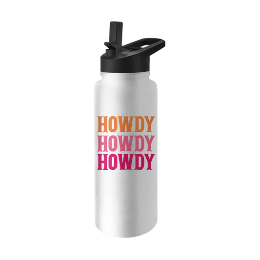 Just A Girl 34oz Howdy Quencher Bottle - Logo Brands - Flyclothing LLC