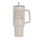 Just a Girl Cool Girl Cub 40oz Powder Coat Tumbler - Logo Brands - Flyclothing LLC