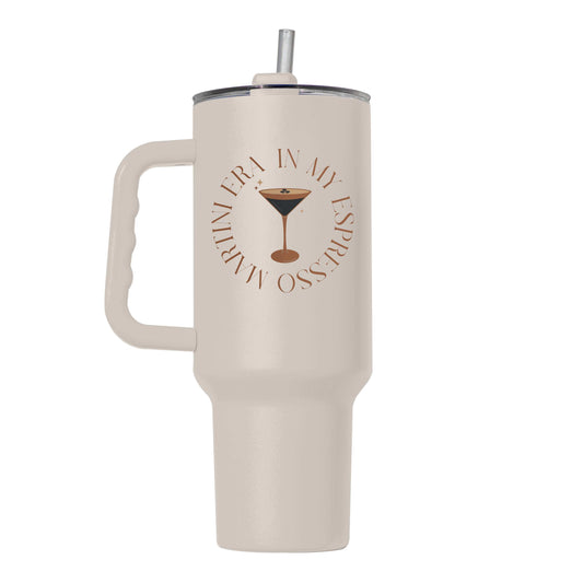 Just a Girl Espresso Martini 40oz Powder Coat Tumbler - Logo Brands - Flyclothing LLC