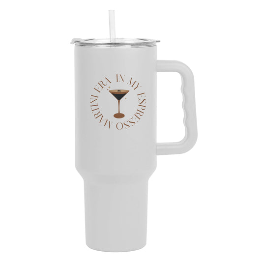 Just a Girl Espresso Martini 40oz Powder Coat Tumbler - Logo Brands - Flyclothing LLC