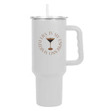 Just a Girl Espresso Martini 40oz Powder Coat Tumbler - Logo Brands - Flyclothing LLC