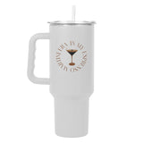 Just a Girl Espresso Martini 40oz Powder Coat Tumbler - Logo Brands - Flyclothing LLC