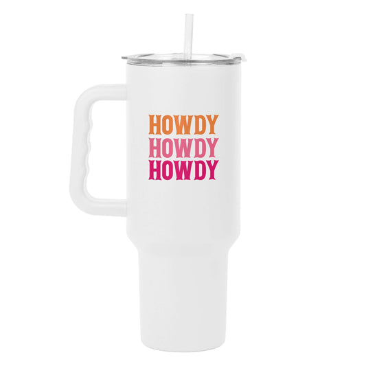 Just A Girl 40oz Howdy Powder Coat Tumbler - Logo Brands - Flyclothing LLC