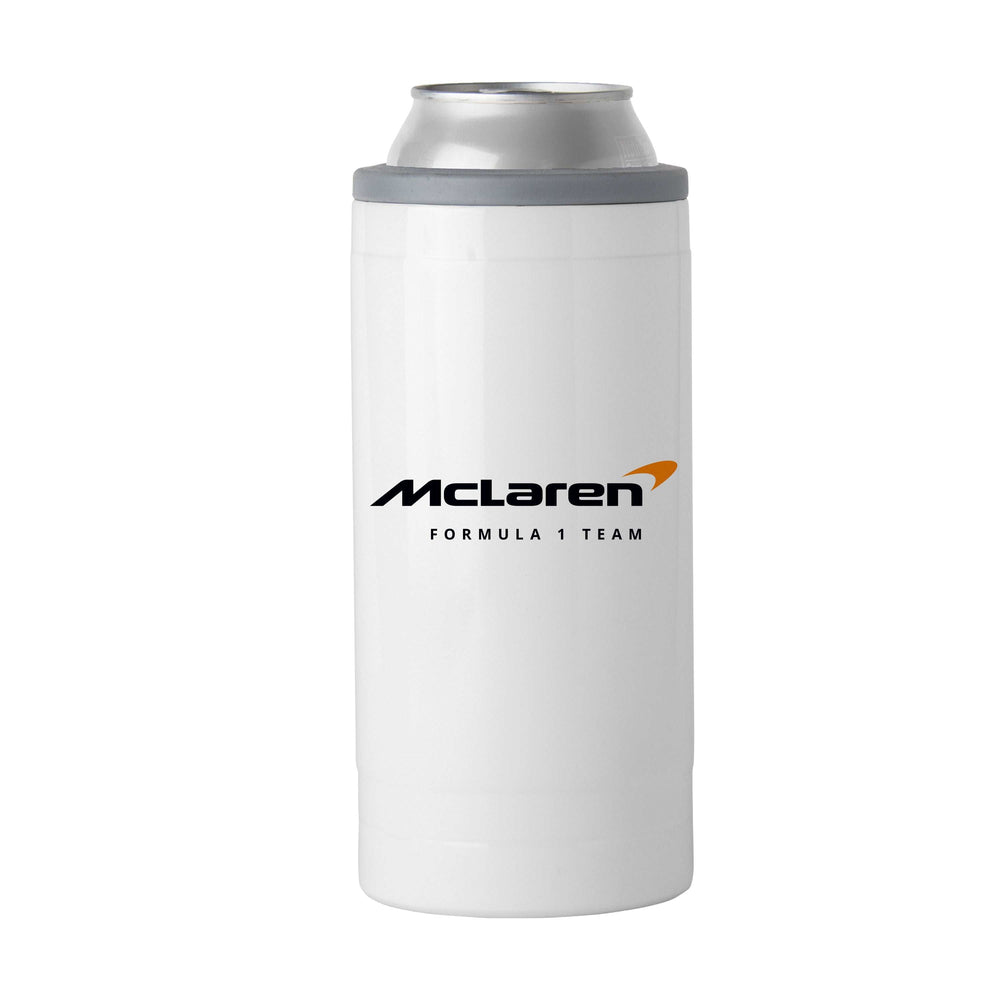 McLaren Formula 1 Team 12oz Logo Slim Can Coolie - Logo Brands - Flyclothing LLC