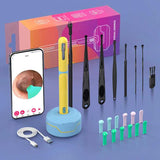 Ear Cleaner with Camera Set HD Ear Sticks Otoscope USB C Charging Endoscope Wax Removal Tool Earpick Ear Cleaning Set NK3 Pro - ZeeBelle.com - Flyclothing LLC