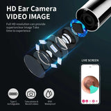 Ear Cleaner with Camera Set HD Ear Sticks Otoscope USB C Charging Endoscope Wax Removal Tool Earpick Ear Cleaning Set NK3 Pro - ZeeBelle.com - Flyclothing LLC