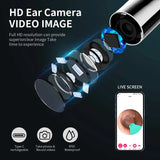 Ear Cleaner with Camera Set HD Ear Sticks Otoscope USB C Charging Endoscope Wax Removal Tool Earpick Ear Cleaning Set NK3 Pro - ZeeBelle.com - Flyclothing LLC