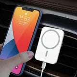 15W Qi Car Charger Type C Mobile Phone Magsafing Wireless Charger Car Mount Magnetic Holder For IPhone12 13 Pro Car Charging - ZeeBelle.com - Flyclothing LLC