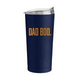 Father's Day Dad Bod 20oz Powder Coat Tumbler - Logo Brands - Flyclothing LLC