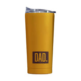 Father's Day DAD 20oz Powder Coat Tumbler - Logo Brands - Flyclothing LLC