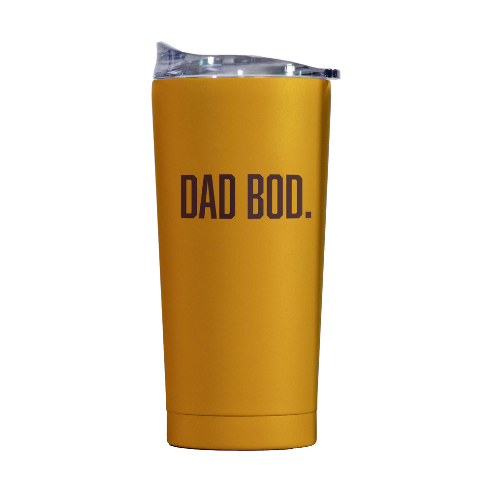 Father's Day Dad Bod 20oz Powder Coat Tumbler - Logo Brands - Flyclothing LLC