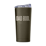 Father's Day Dad Bod 20oz Powder Coat Tumbler - Logo Brands - Flyclothing LLC