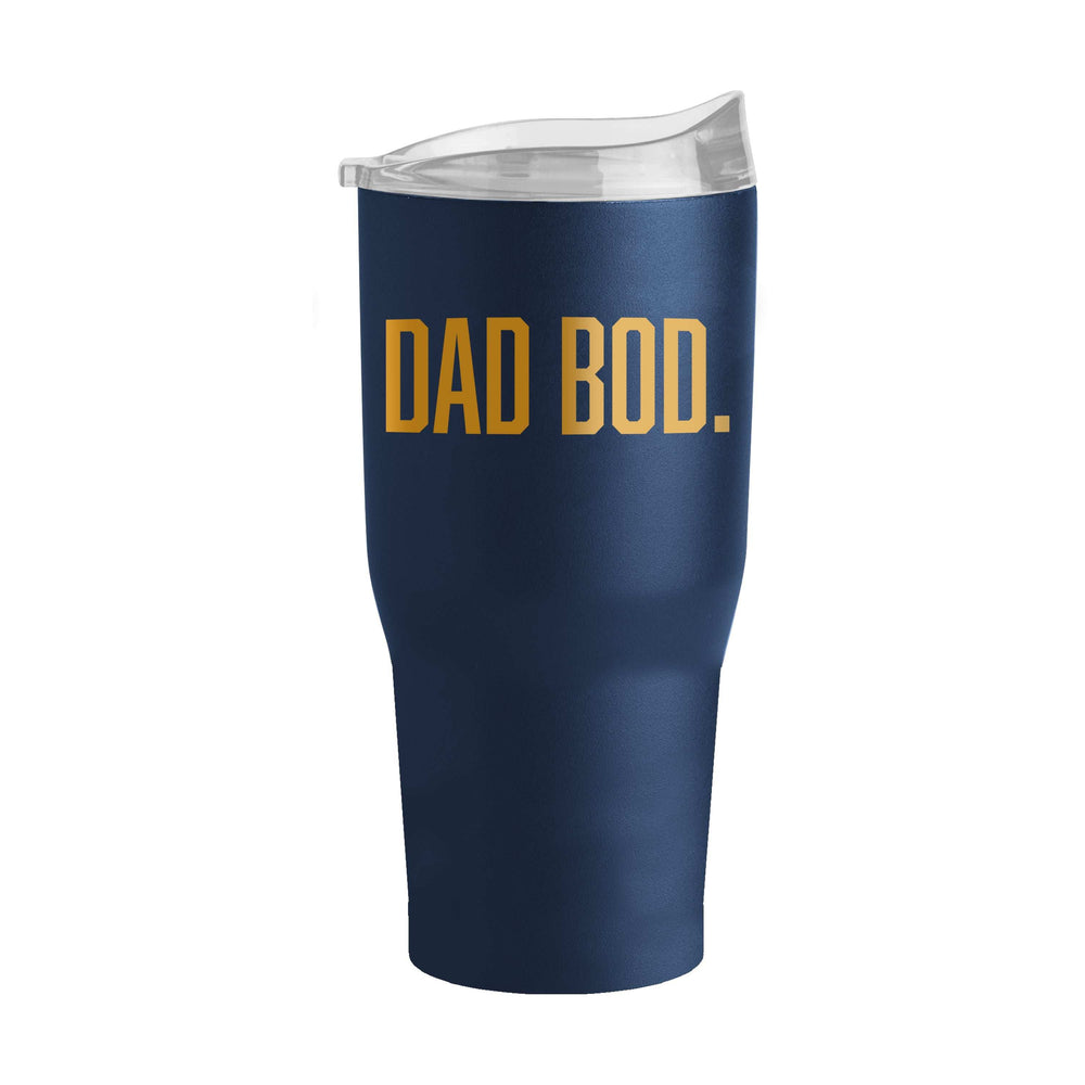 Father's Day Dad Bod 30oz Powder Coat Tumbler - Logo Brands - Flyclothing LLC
