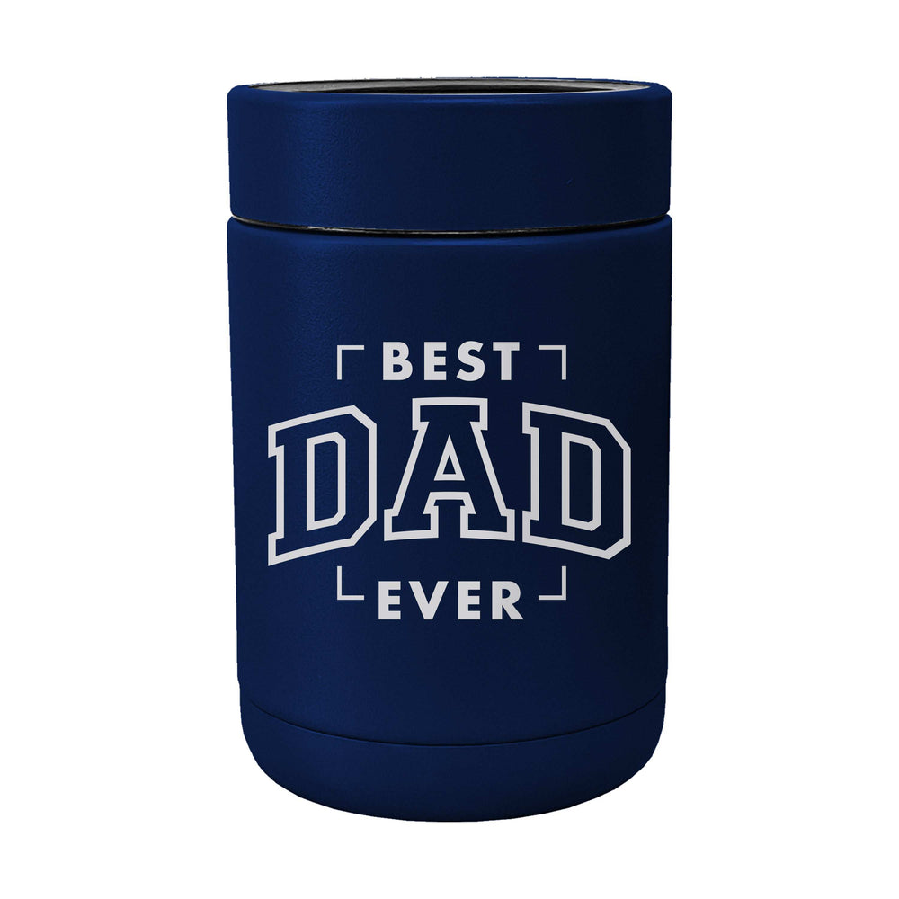Father's Day Best Dad Ever Powder Coat Coolie - Logo Brands - Flyclothing LLC
