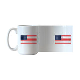 4th of July 15oz American Flag Sublimated Mug - Logo Brands - Flyclothing LLC