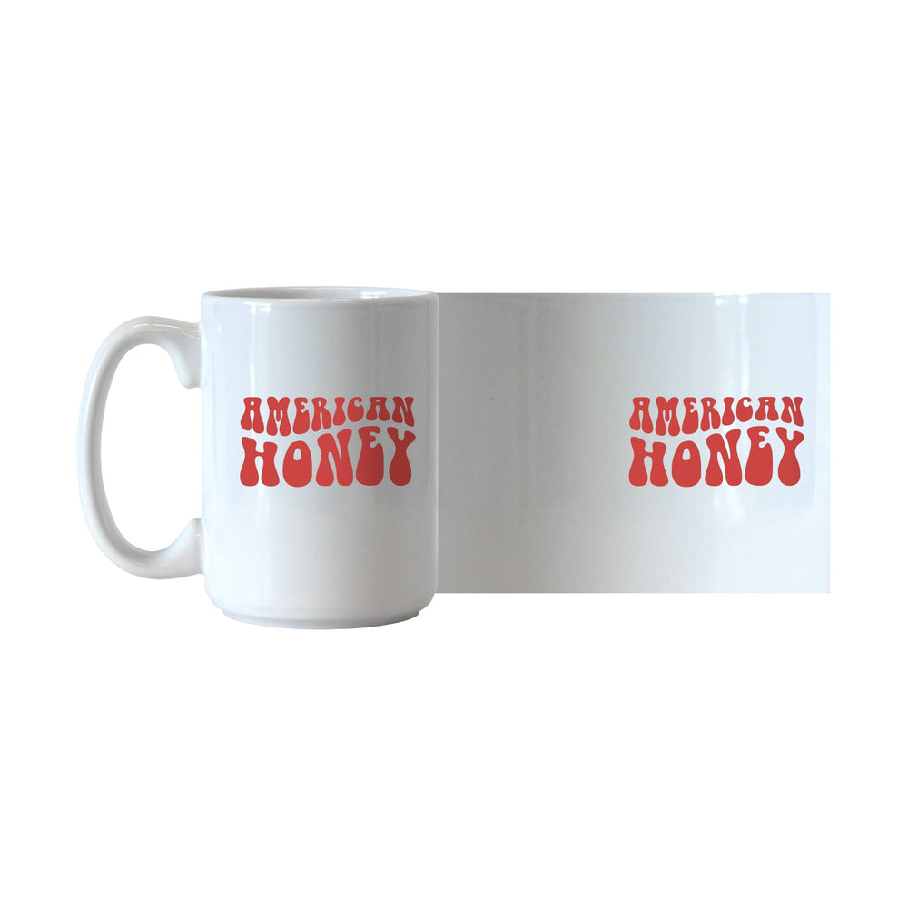 4th of July 15oz America Honey Sublimated Mug - Logo Brands - Flyclothing LLC