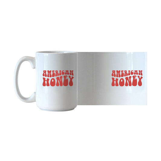 4th of July 15oz America Honey Sublimated Mug - Logo Brands - Flyclothing LLC