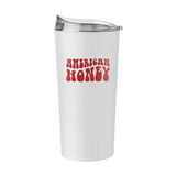 4th of July 20oz White America Honey Powder Coat Tumbler - Logo Brands - Flyclothing LLC