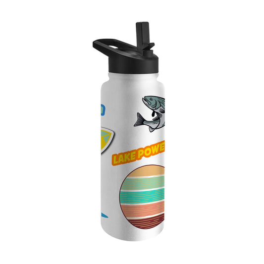 Lake Powell 34oz Native Quencher Bottle - Logo Brands - Flyclothing LLC