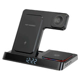 4 in 1 Foldable Wireless Charger Stand For IPhone 15 14 13 12 for Apple Watch 9 8 Airpods Pro iWatch Fast Charging Dock Station - ZeeBelle.com - Flyclothing LLC