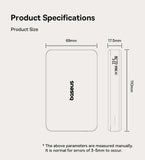 Baseus Magnetic Power Bank 22.5W Type C PowerBank Qi2 15W Wireless Charging External Battery For iPhone 16 15 14 13 Pro Max - ZeeBelle.com - Flyclothing LLC