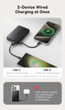 Baseus Magnetic Power Bank 22.5W Type C PowerBank Qi2 15W Wireless Charging External Battery For iPhone 16 15 14 13 Pro Max - ZeeBelle.com - Flyclothing LLC