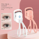 Electric Eyelash Curler USB Charging Model Fast Heating Portable Eye Lash Perm Shaping and Lasting Curling Thermal Eyelash Clip - ZeeBelle.com - Flyclothing LLC