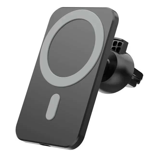 15W Qi Car Charger Type C Mobile Phone Magsafing Wireless Charger Car Mount Magnetic Holder For IPhone12 13 Pro Car Charging - ZeeBelle.com - Flyclothing LLC