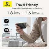 Baseus Magnetic Power Bank 22.5W Type C PowerBank Qi2 15W Wireless Charging External Battery For iPhone 16 15 14 13 Pro Max - ZeeBelle.com - Flyclothing LLC