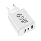 65W GaN USB C Charger Fast Charger QC3.0 Type C PD Mobile Phone Quick Charging Adapter for iPhone Samsung Xiaomi Wall Charger - ZeeBelle.com - Flyclothing LLC