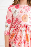 SALE Big Sis Floral Twirl Dress - Mila & Rose ® - Flyclothing LLC