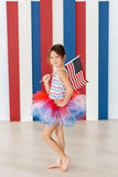 SALE Red, White & Cute Tank Tutu Leotard - Mila & Rose ® - Flyclothing LLC