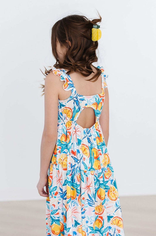 SALE Tropical Summer Ruffle Maxi Dress - Mila & Rose ® - Flyclothing LLC
