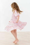 SALE Whimsical Wildflowers Smocked Ruffle Dress - Mila & Rose ® - Flyclothing LLC