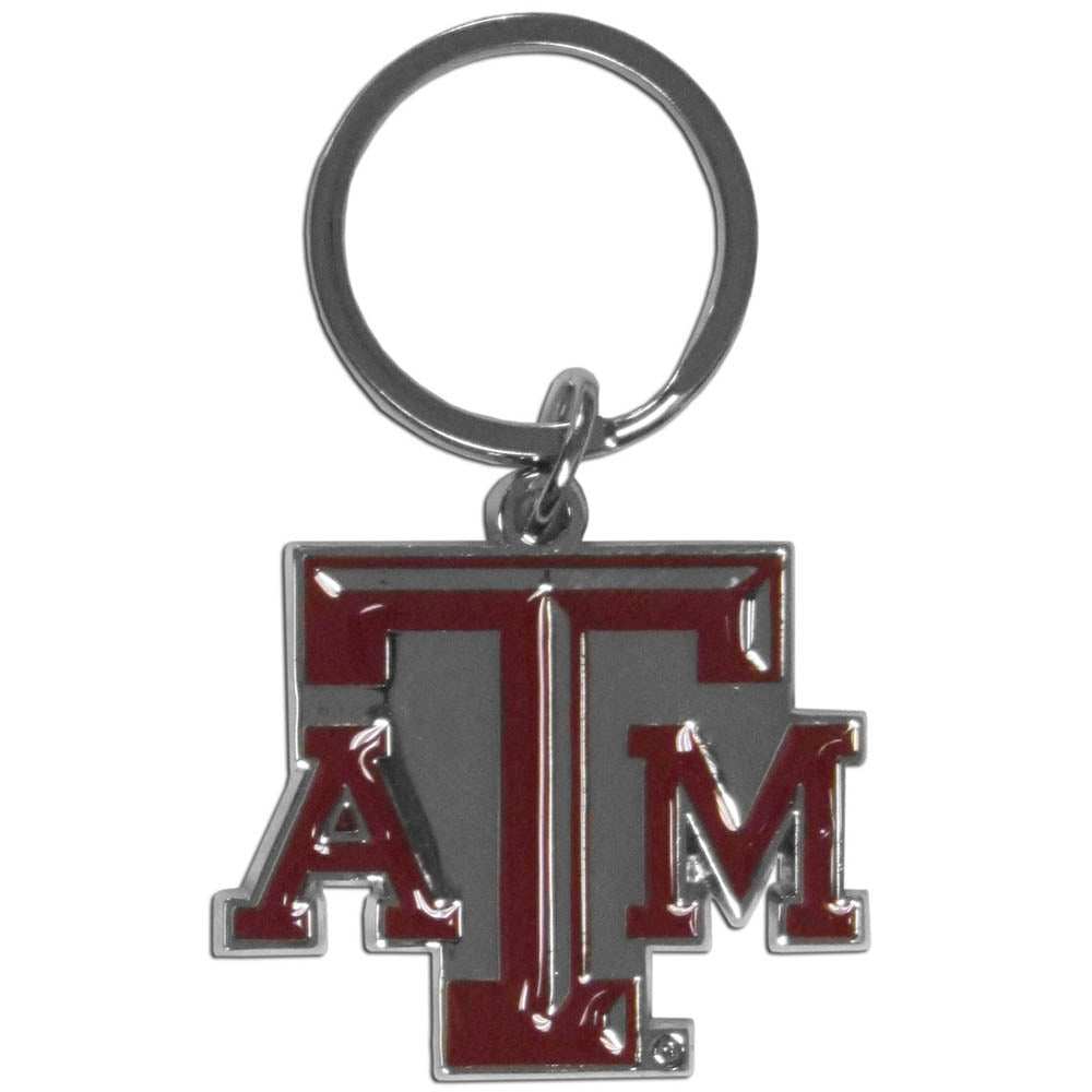 Texas A & M Aggies Enameled Key Chain - Texas A & M Aggies - Flyclothing LLC