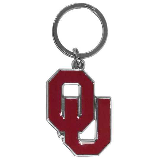 Oklahoma Sooners Enameled Key Chain - Oklahoma Sooners - Flyclothing LLC