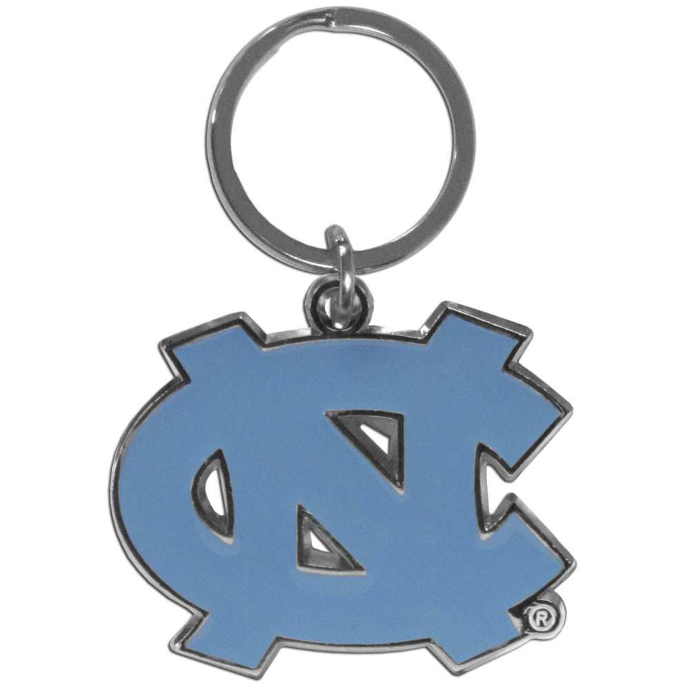 N. Carolina Tar Heels Enameled Key Chain - N. Carolina Tar Heels - Flyclothing LLC