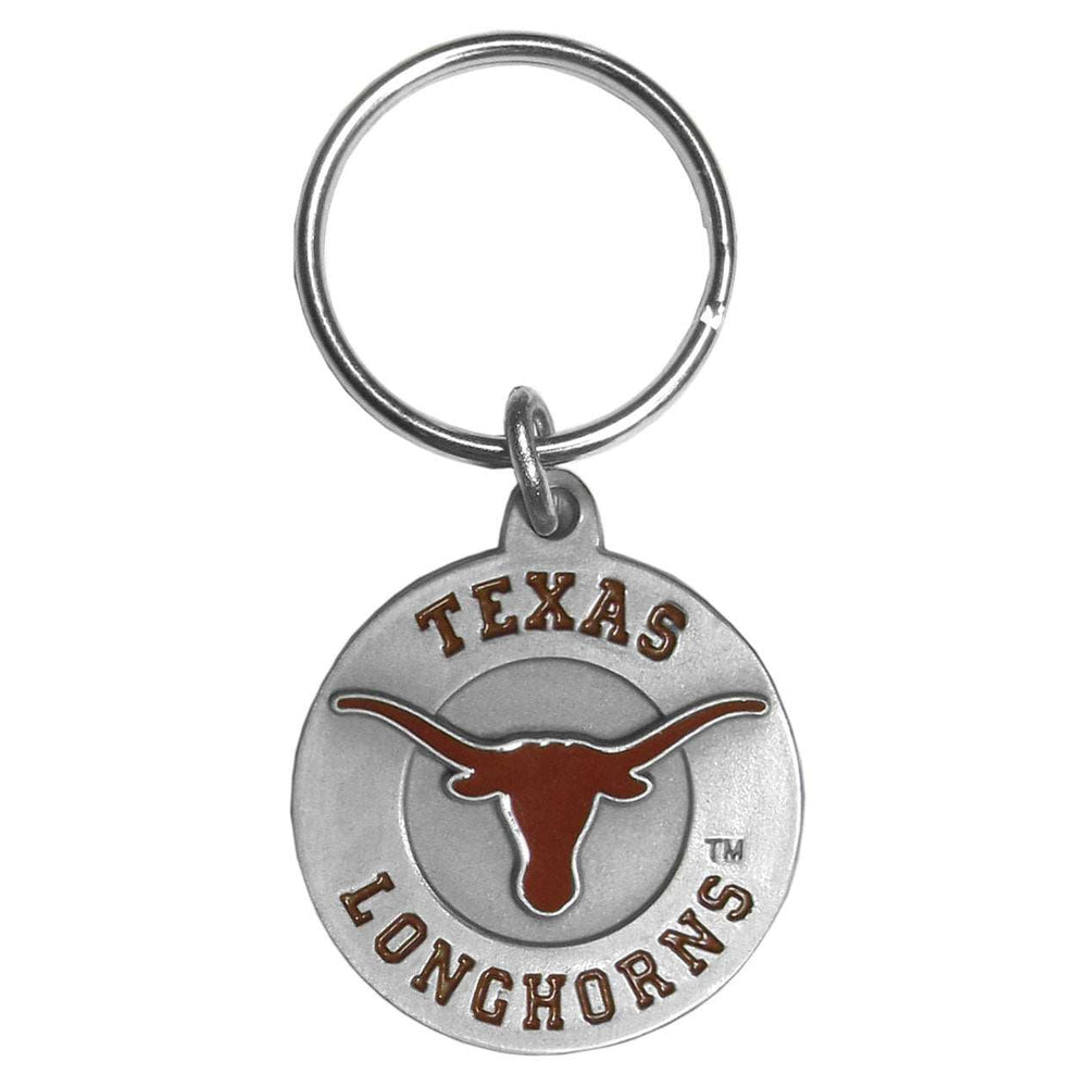 Texas Longhorns Carved Metal Key Chain - Texas Longhorns - Flyclothing LLC