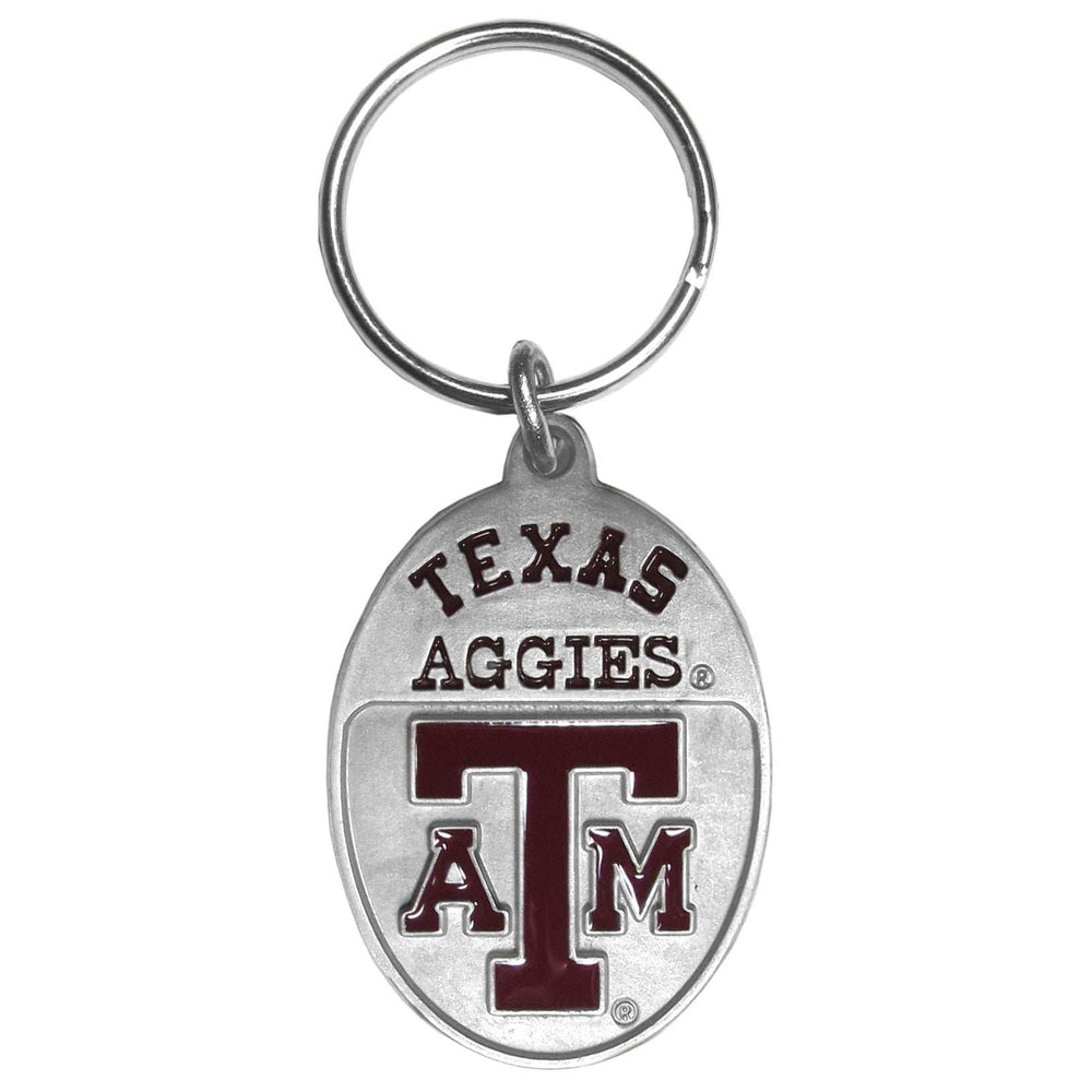 Texas A & M Aggies Carved Metal Key Chain - Texas A & M Aggies - Flyclothing LLC