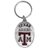 Texas A & M Aggies Carved Metal Key Chain - Texas A & M Aggies - Flyclothing LLC