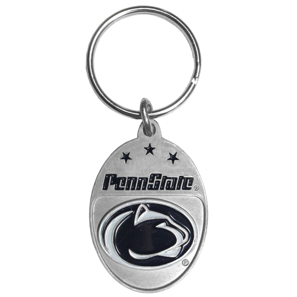 Penn St. Nittany Lions Carved Metal Key Chain - Penn St. Nittany Lions - Flyclothing LLC