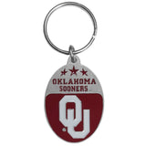 Oklahoma Sooners Carved Metal Key Chain - Oklahoma Sooners - Flyclothing LLC