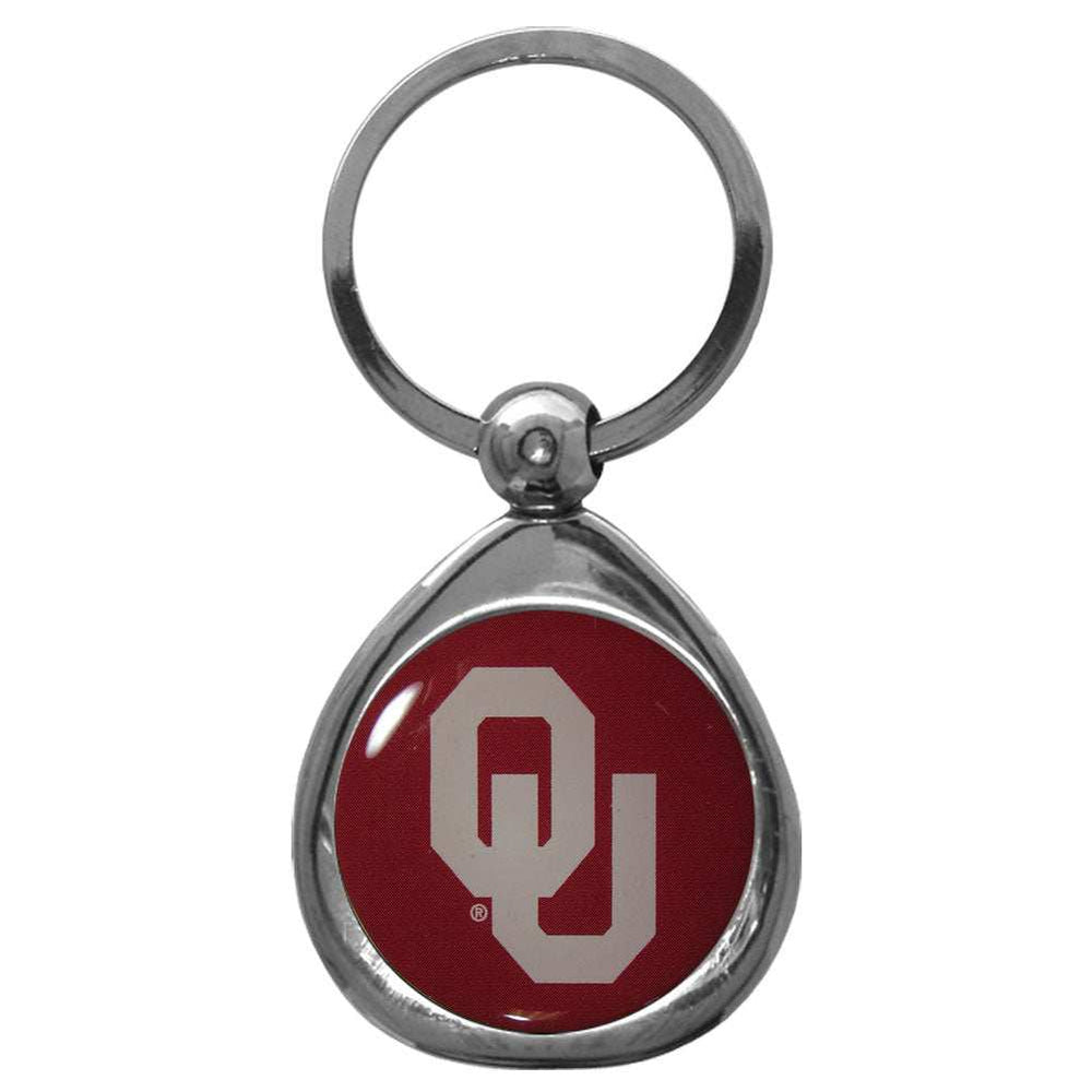 Oklahoma Sooners Chrome Key Chain - Oklahoma Sooners - Flyclothing LLC