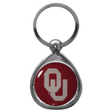 Oklahoma Sooners Chrome Key Chain - Oklahoma Sooners - Flyclothing LLC
