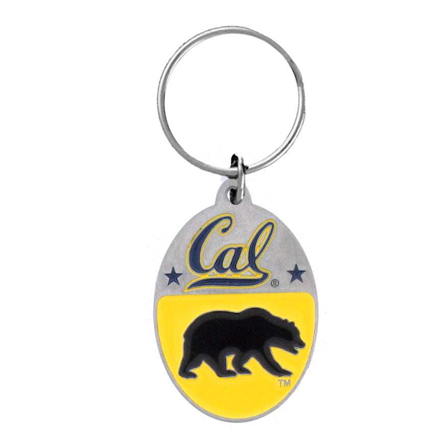 Cal Berkeley Bears Carved Metal Key Chain - Cal Berkeley Bears - Flyclothing LLC