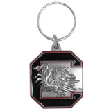 S. Carolina Gamecocks Carved Metal Key Chain - S. Carolina Gamecocks - Flyclothing LLC